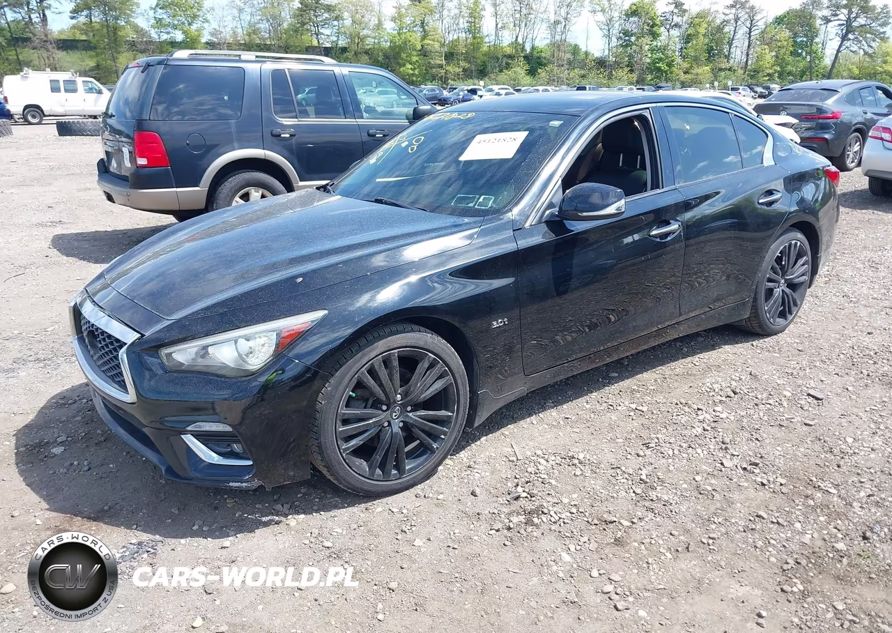 2018 Infiniti Q50 3.0T Luxe VIN:JN1EV7ARXJM439572 - 2