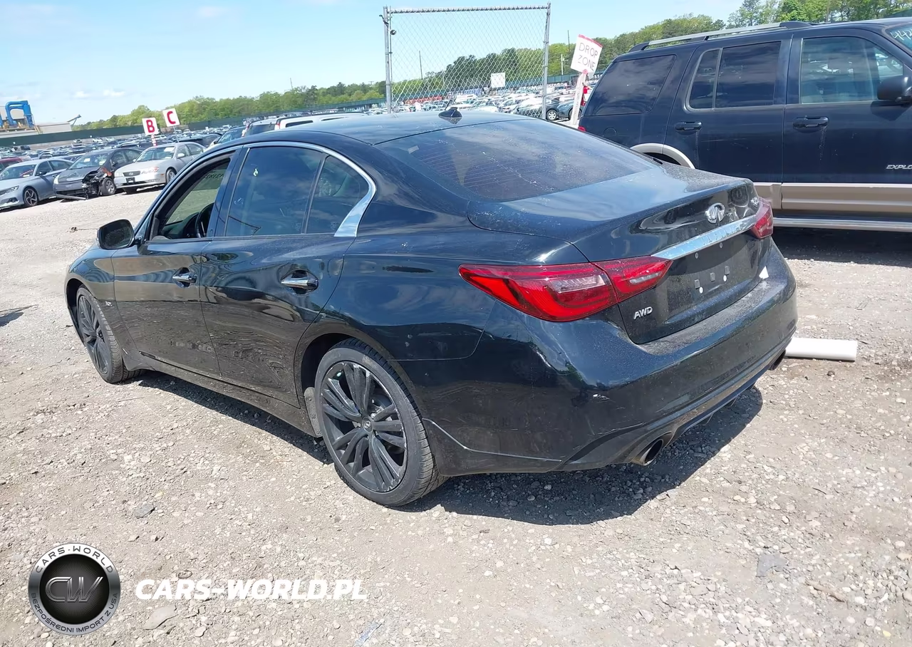 2018 Infiniti Q50 3.0T Luxe VIN:JN1EV7ARXJM439572 - 3