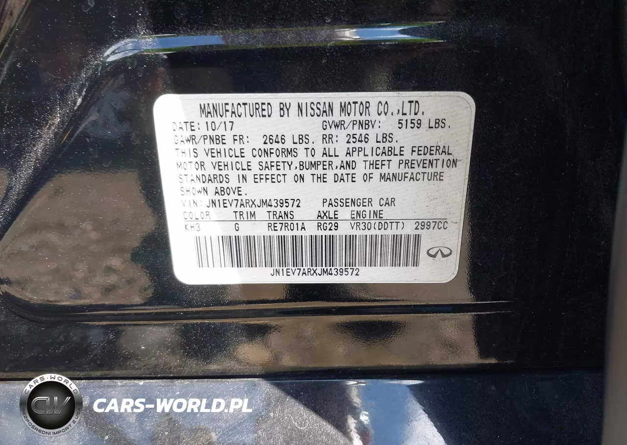 2018 Infiniti Q50 3.0T Luxe VIN:JN1EV7ARXJM439572 - 9