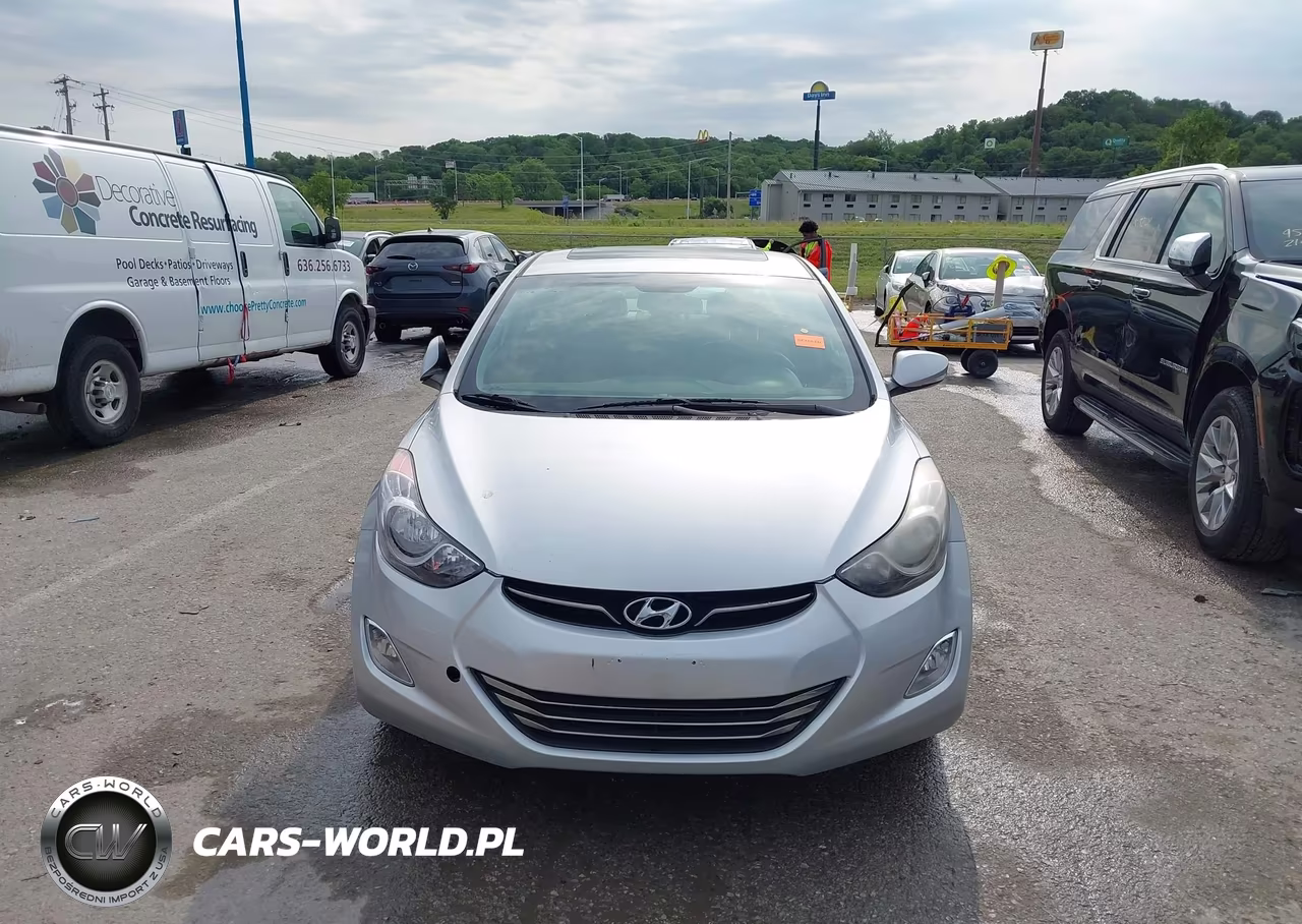 2013 Hyundai Elantra Limited VIN:KMHDH4AEXDU920742 - 12