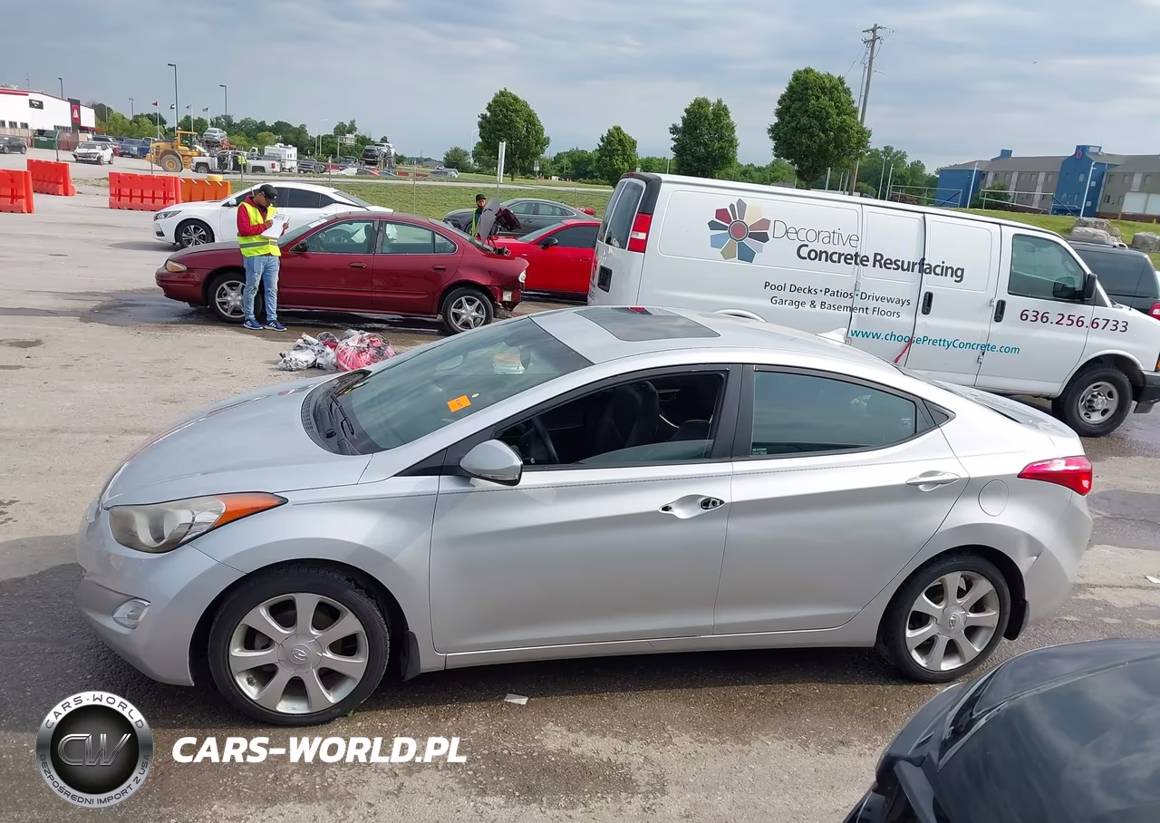 2013 Hyundai Elantra Limited VIN:KMHDH4AEXDU920742 - 14