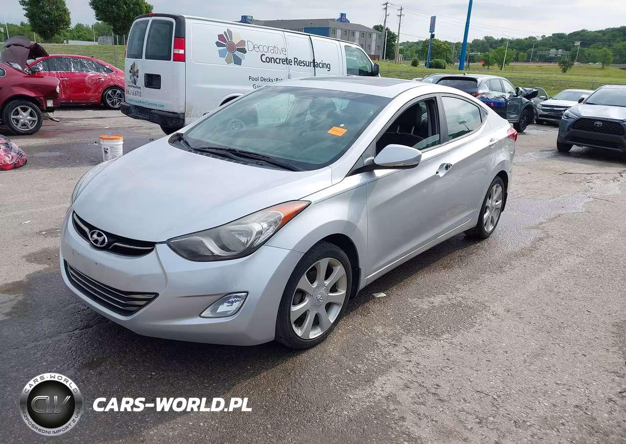 2013 Hyundai Elantra Limited VIN:KMHDH4AEXDU920742 - 2