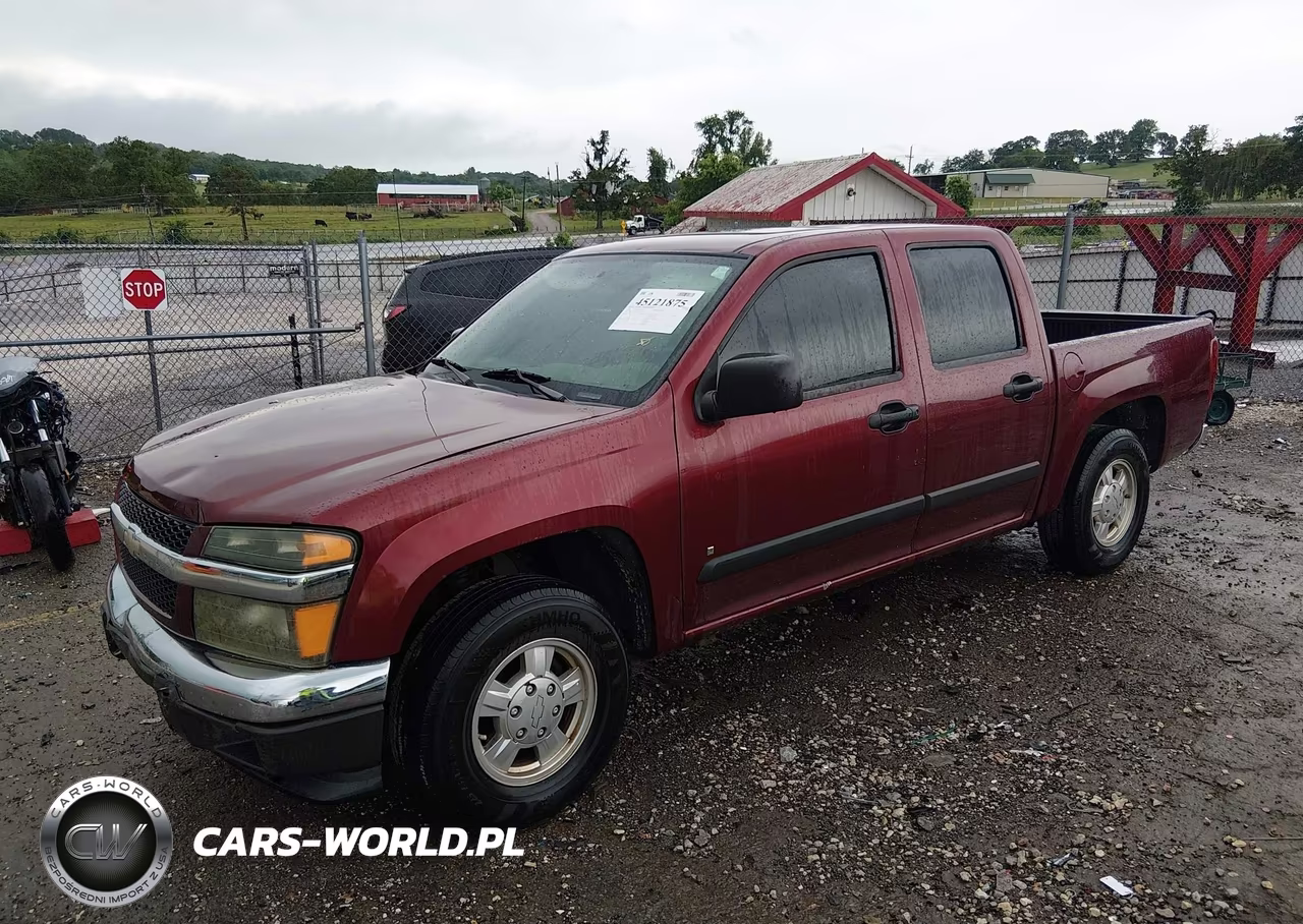 2007 Chevrolet Colorado Lt VIN:1GCCS13E478173780 - 2