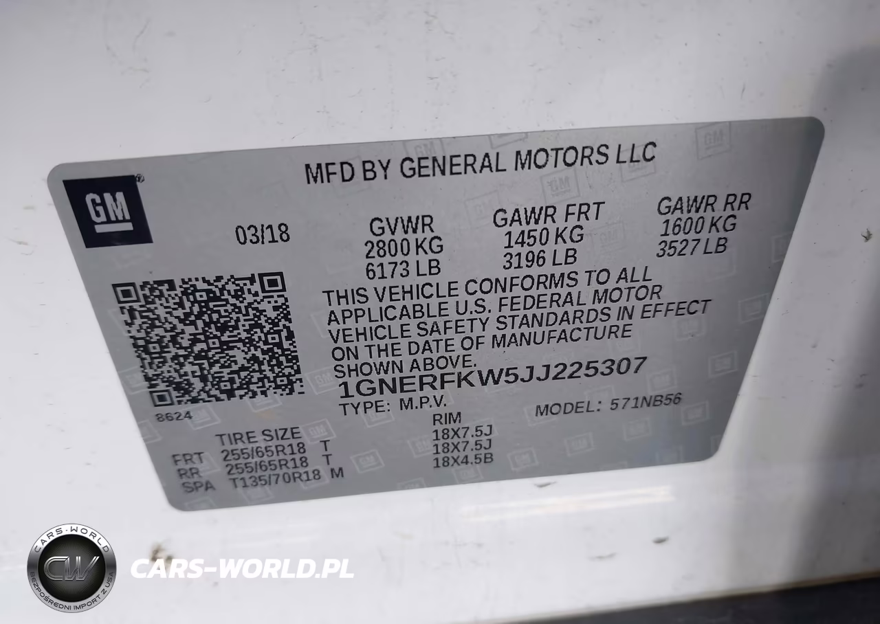 2018 Chevrolet Traverse Ls VIN:1GNERFKW5JJ225307 - 9