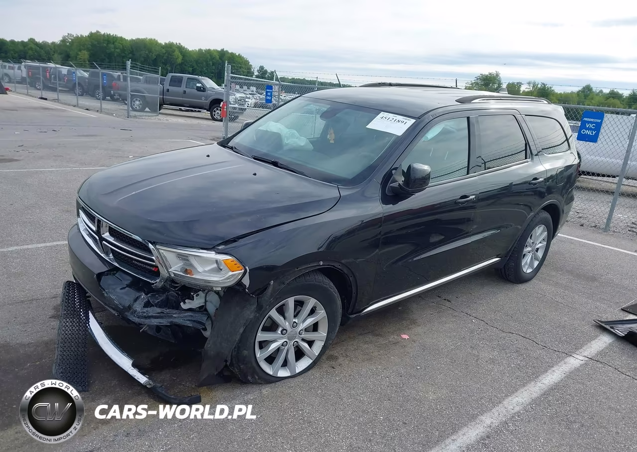 2015 Dodge Durango Sxt VIN:1C4RDJAGXFC114950 - 2
