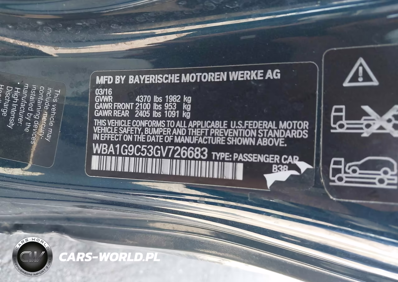 2016 BMW 228I xDrive VIN:WBA1G9C53GV726683 - 9