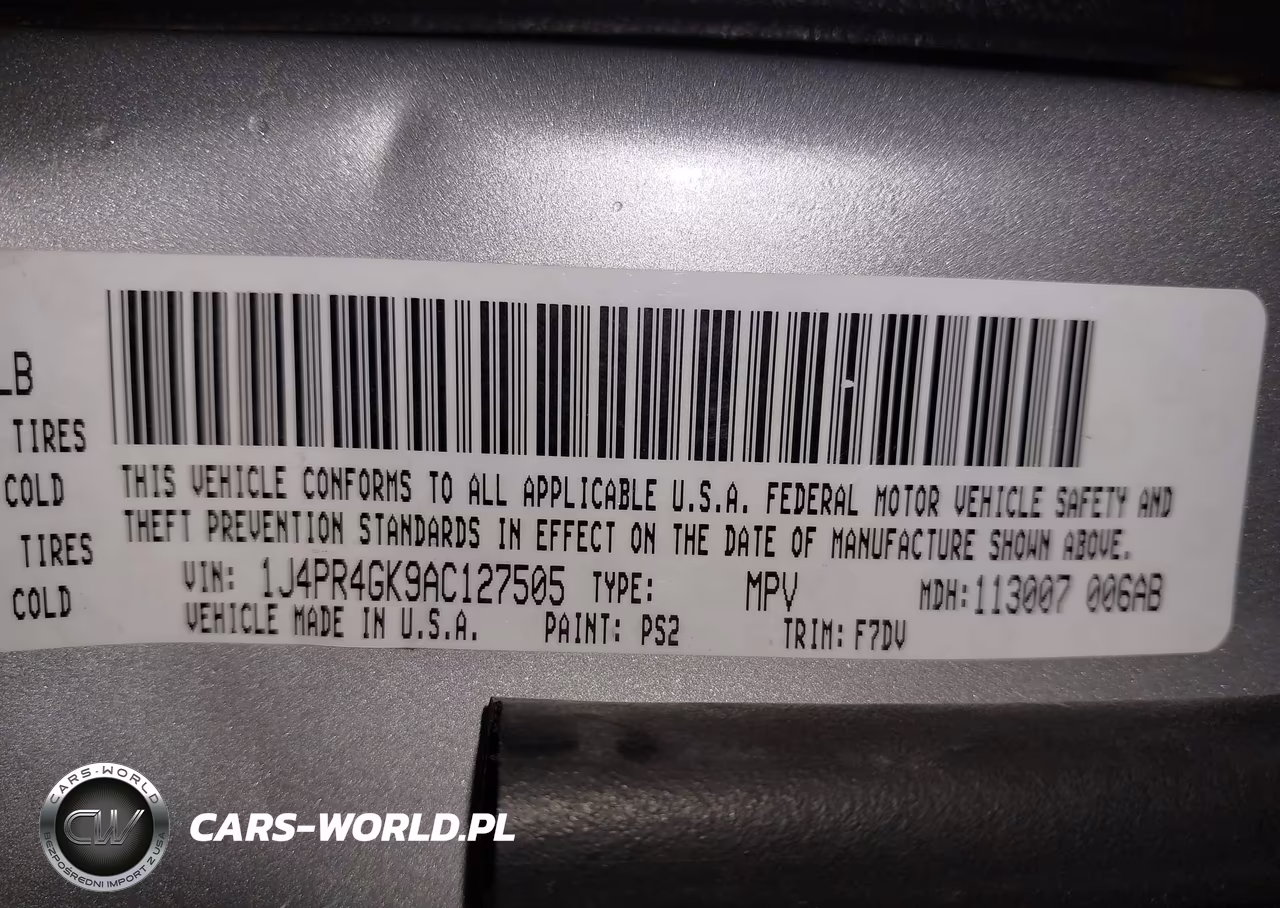 2010 Jeep Grand Cherokee Laredo VIN:1J4PR4GK9AC127505 - 9