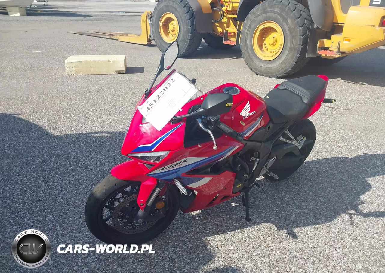 2025 Honda Cbr650 R VIN:MLHRH1558S5100232 - 2