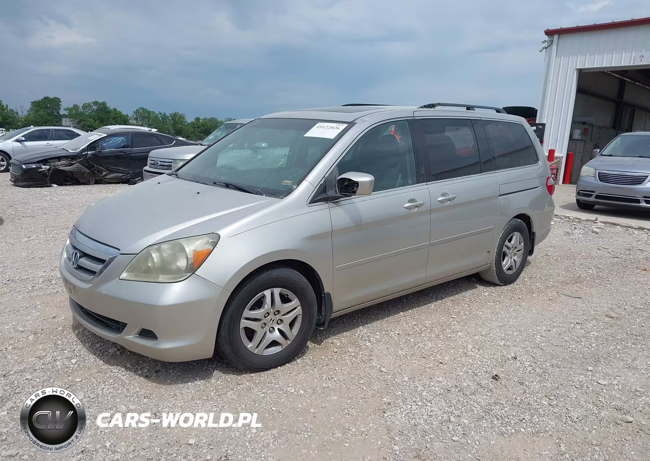 2007 Honda Odyssey Ex-L VIN:5FNRL38697B451626 - 2