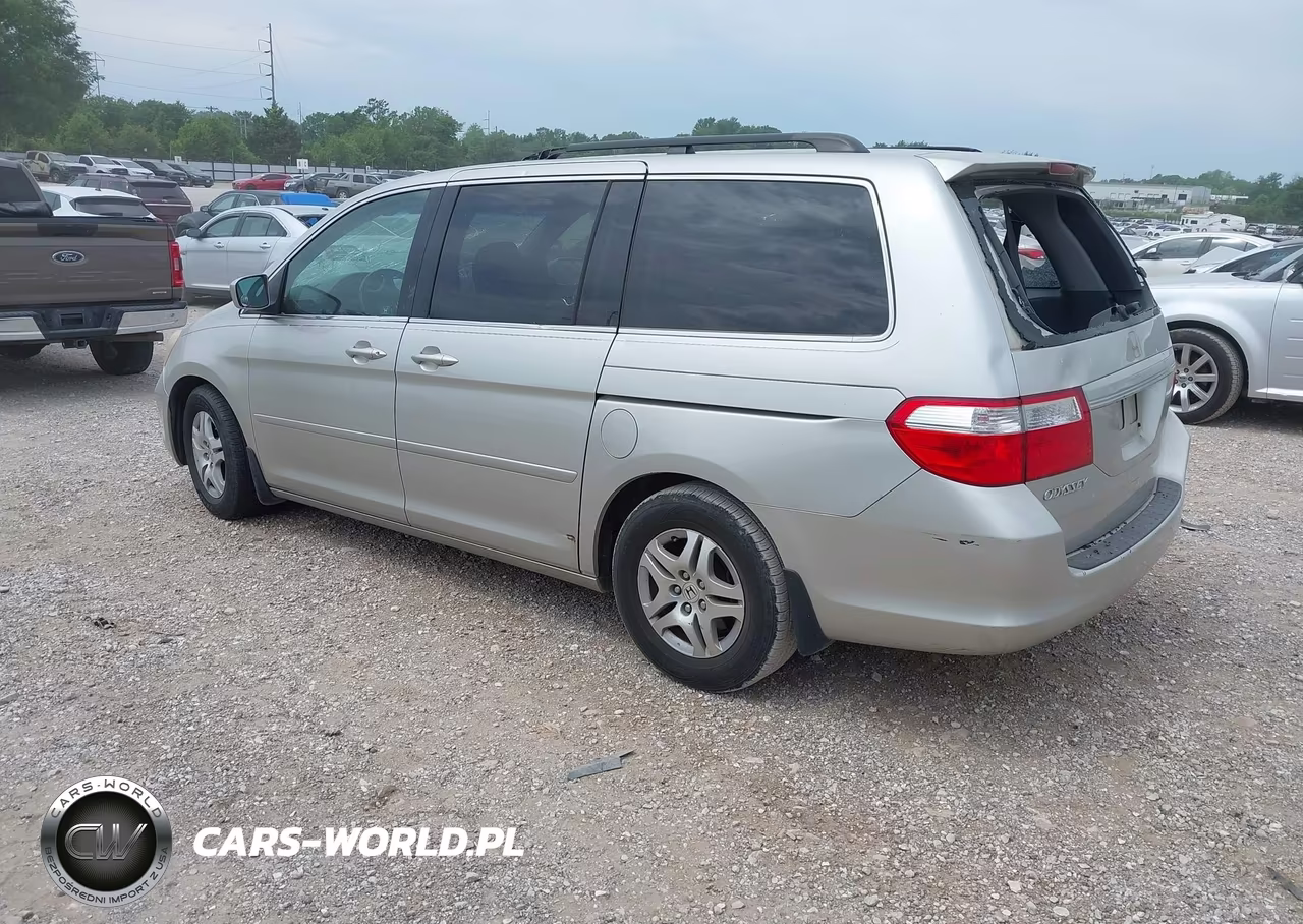 2007 Honda Odyssey Ex-L VIN:5FNRL38697B451626 - 3
