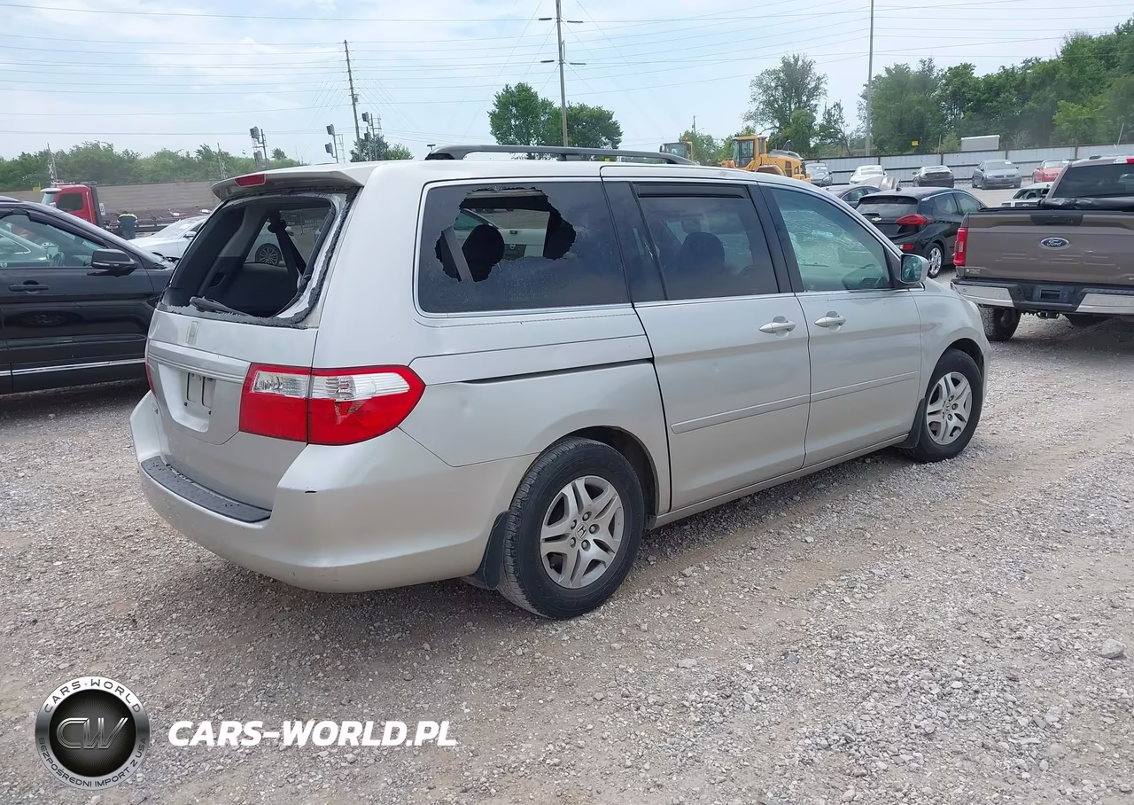 2007 Honda Odyssey Ex-L VIN:5FNRL38697B451626 - 4