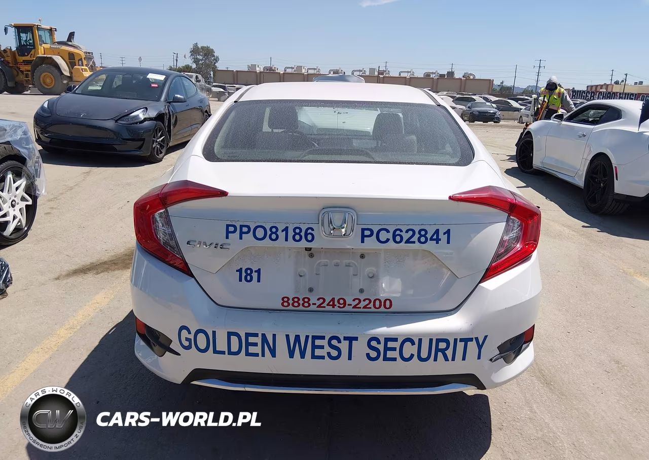 2020 Honda Civic Lx VIN:19XFC2F6XLE210786 - 16