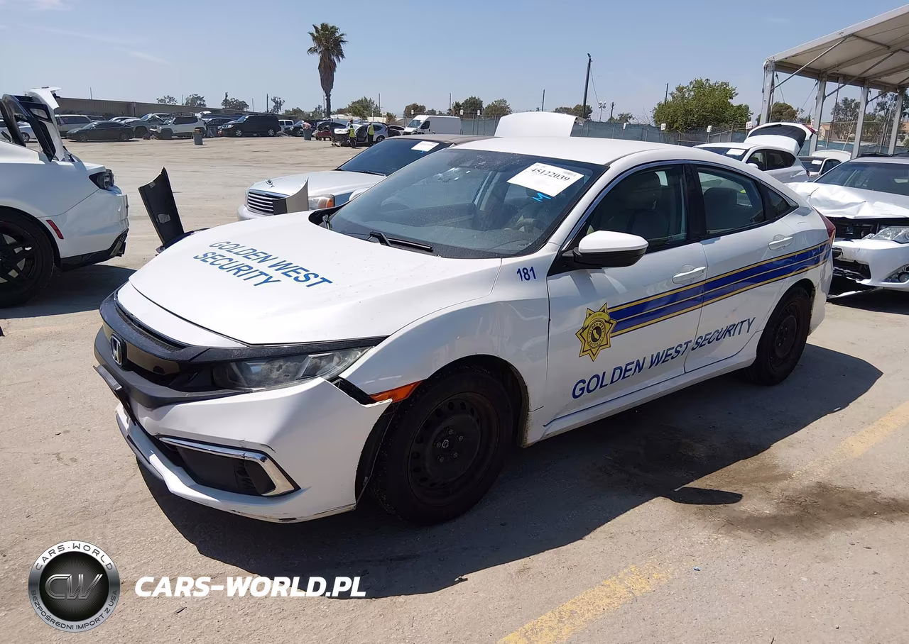 2020 Honda Civic Lx VIN:19XFC2F6XLE210786 - 2