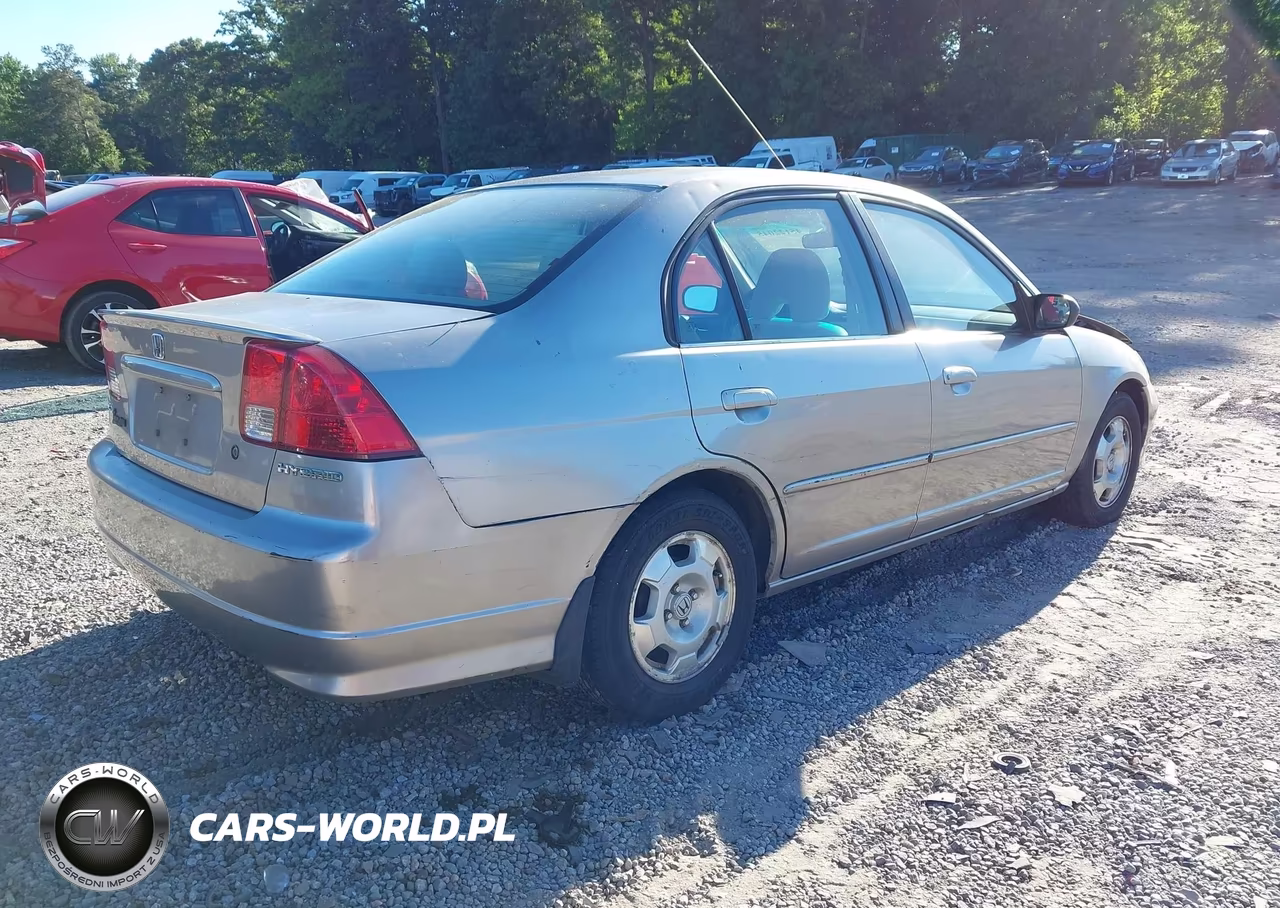 2004 Honda Civic Hybrid VIN:JHMES96604S017020 - 4