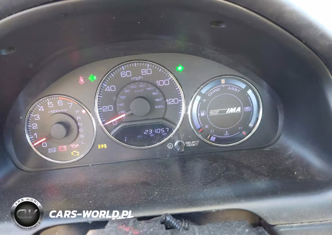 2004 Honda Civic Hybrid VIN:JHMES96604S017020 - 7
