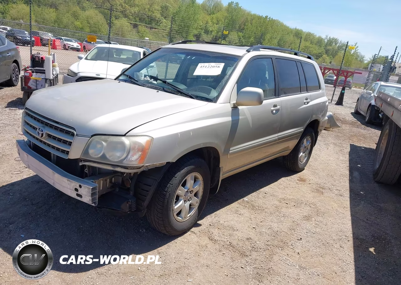 2002 Toyota Highlander V6 VIN:JTEHF21A720088466 - 2