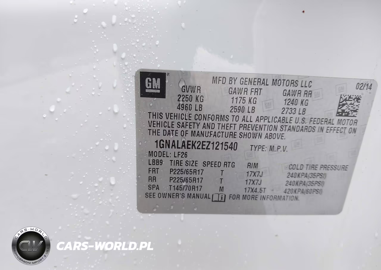 2014 Chevrolet Equinox Ls VIN:1GNALAEK2EZ121540 - 9