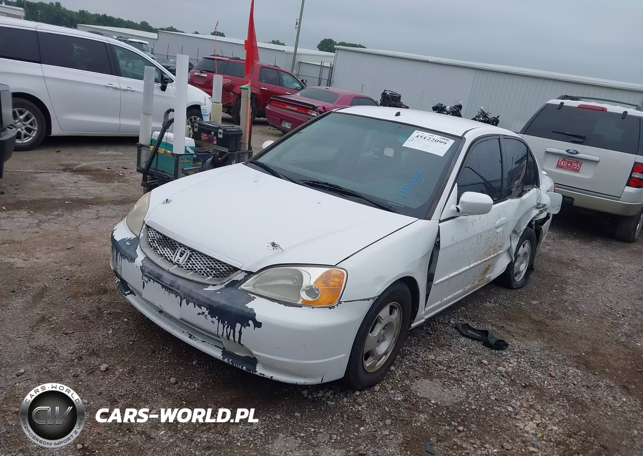 2003 Honda Civic Hybrid VIN:JHMES96663S002004 - 2