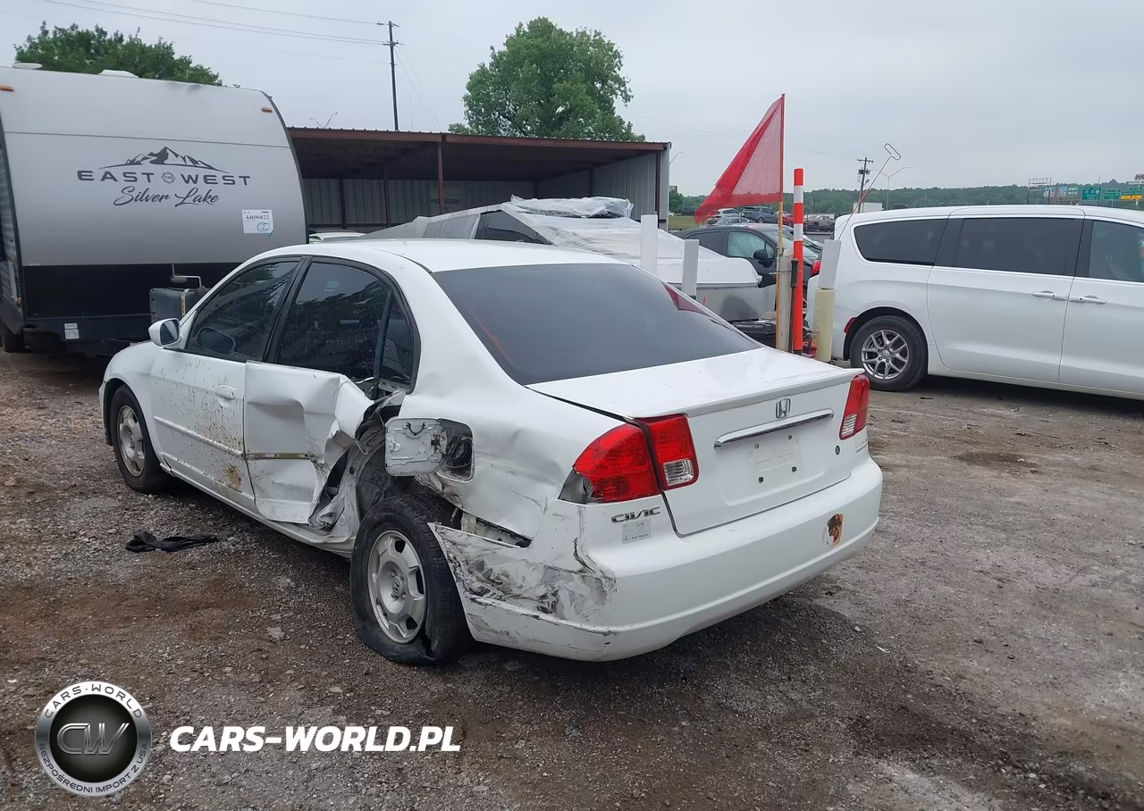 2003 Honda Civic Hybrid VIN:JHMES96663S002004 - 3