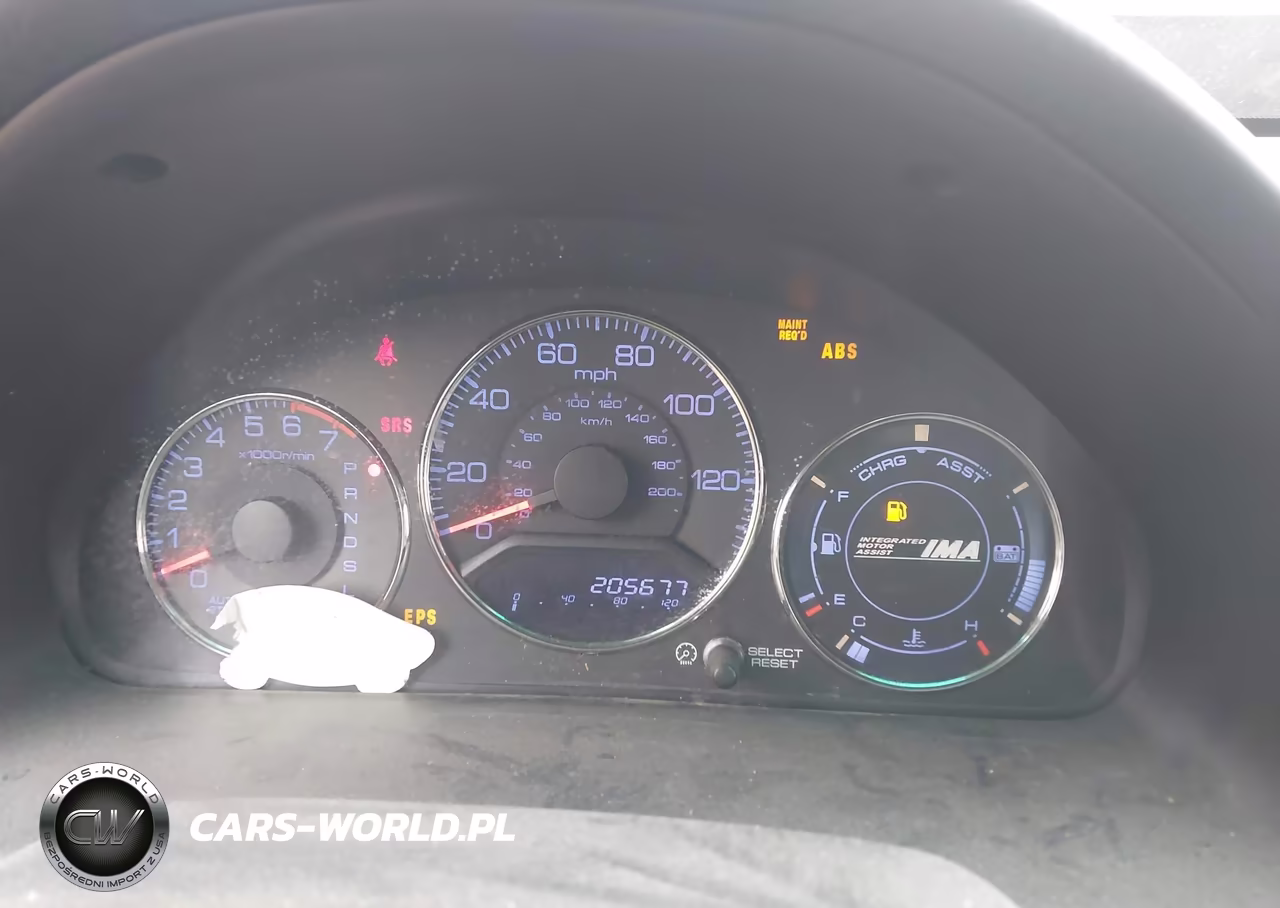 2003 Honda Civic Hybrid VIN:JHMES96663S002004 - 7