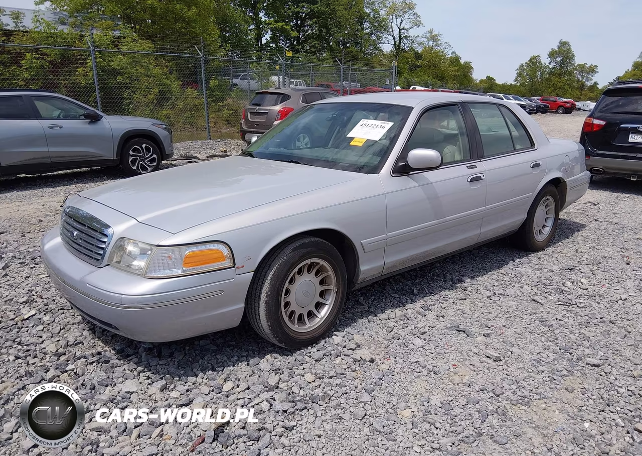 2000 Ford Crown Victoria Lx VIN:2FAFP74W2YX136016 - 2