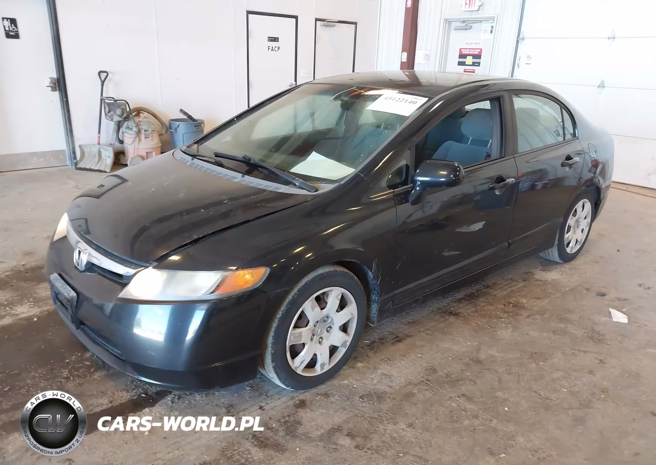 2008 Honda Civic Lx VIN:1HGFA16568L106321 - 2