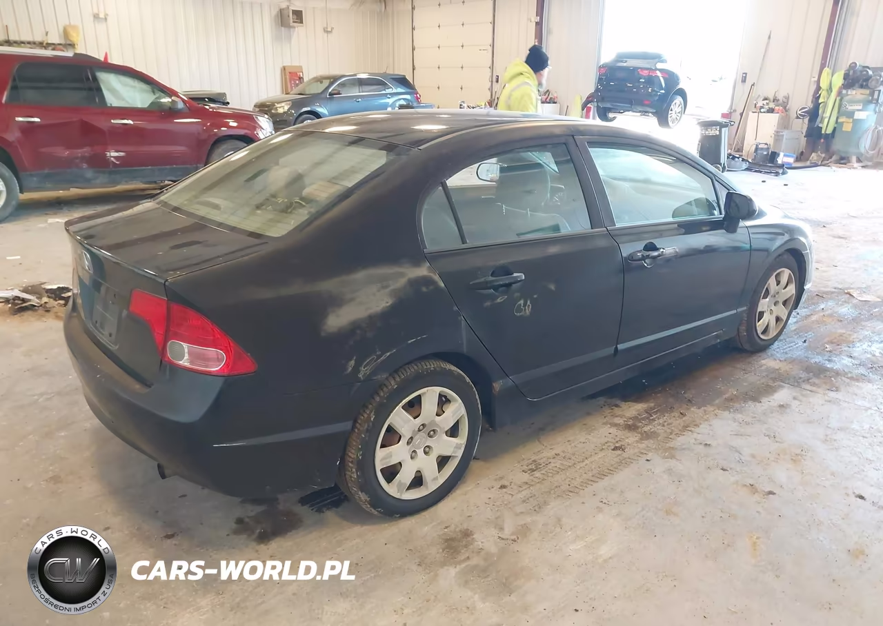2008 Honda Civic Lx VIN:1HGFA16568L106321 - 4