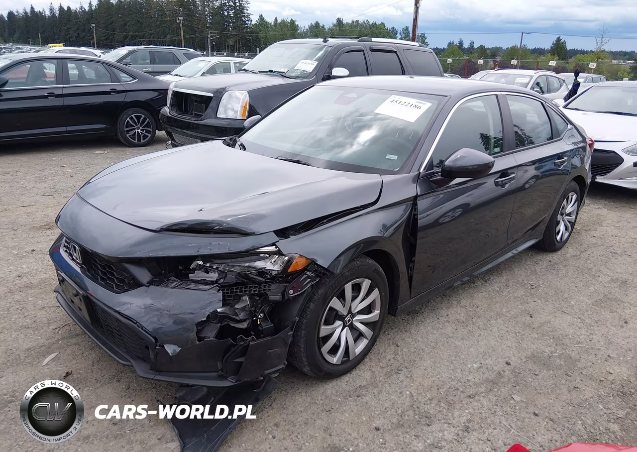2025 Honda Civic Lx VIN:2HGFE2F26SH603406 - 2