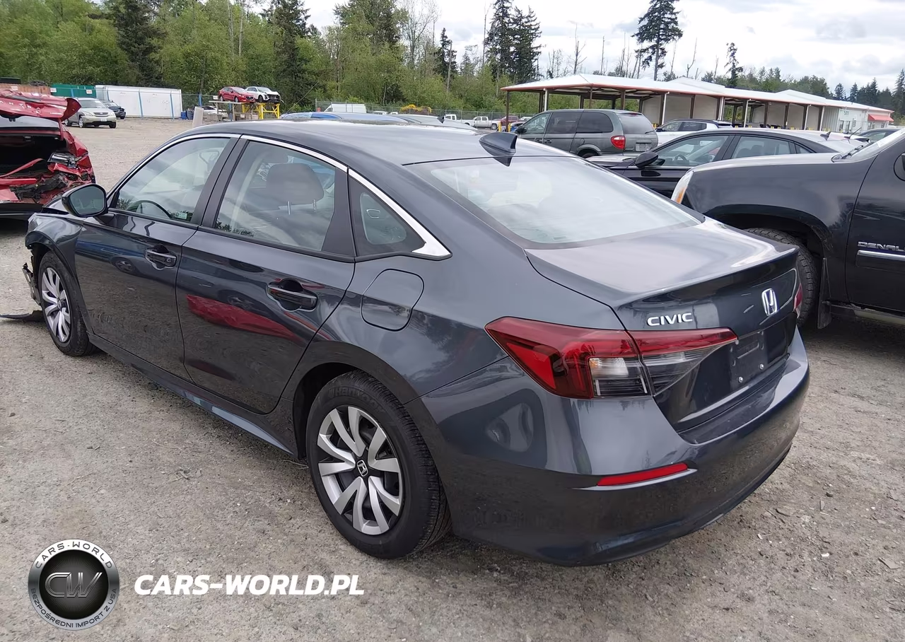 2025 Honda Civic Lx VIN:2HGFE2F26SH603406 - 3