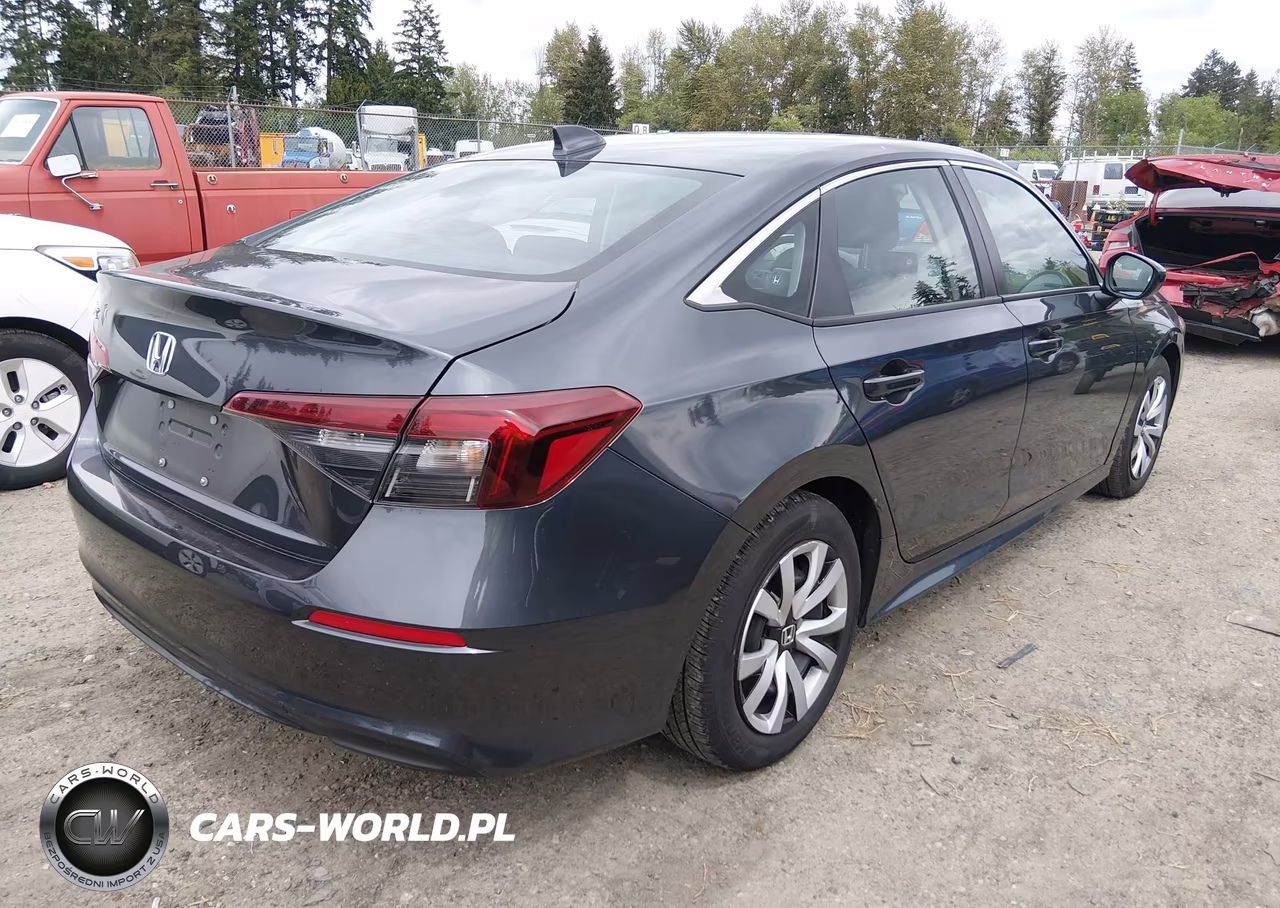 2025 Honda Civic Lx VIN:2HGFE2F26SH603406 - 4