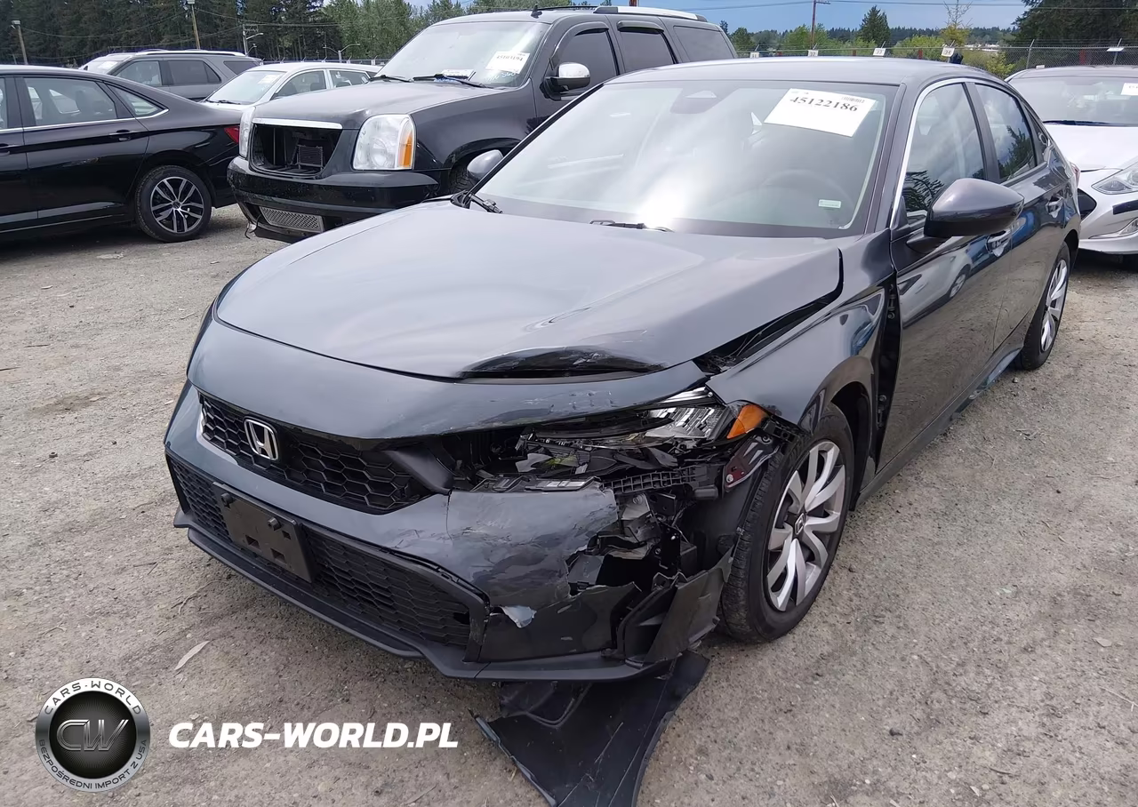 2025 Honda Civic Lx VIN:2HGFE2F26SH603406 - 6
