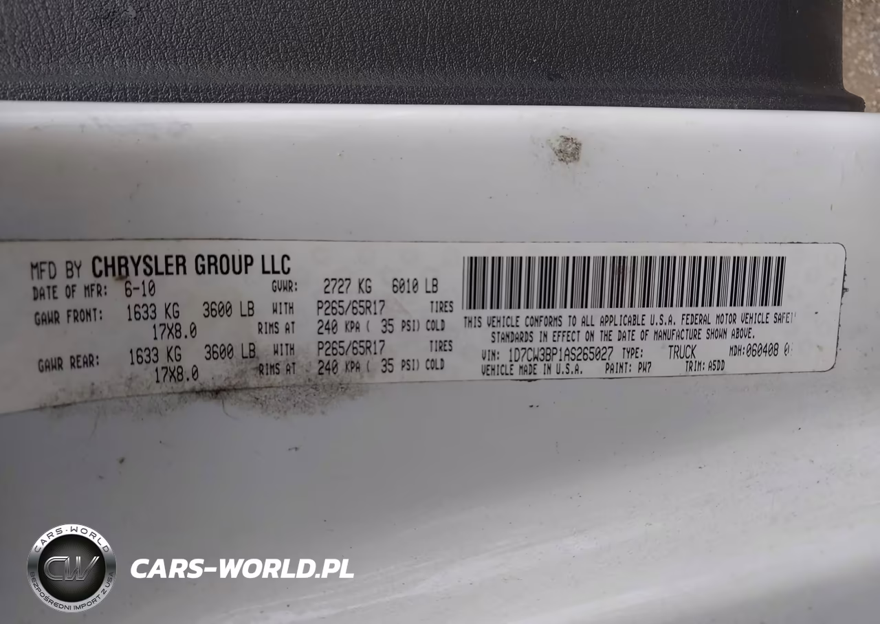 2010 Dodge Dakota Bighorn-Lonestar VIN:1D7CW3BP1AS265027 - 9