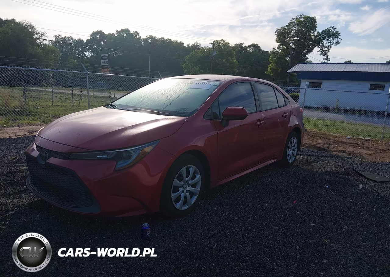2020 Toyota Corolla Le VIN:5YFEPRAE1LP027959 - 2