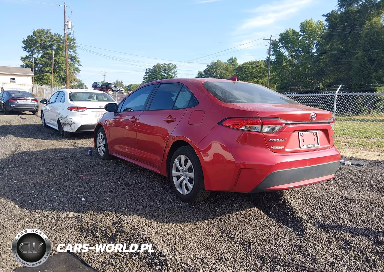 2020 Toyota Corolla Le VIN:5YFEPRAE1LP027959 - 3