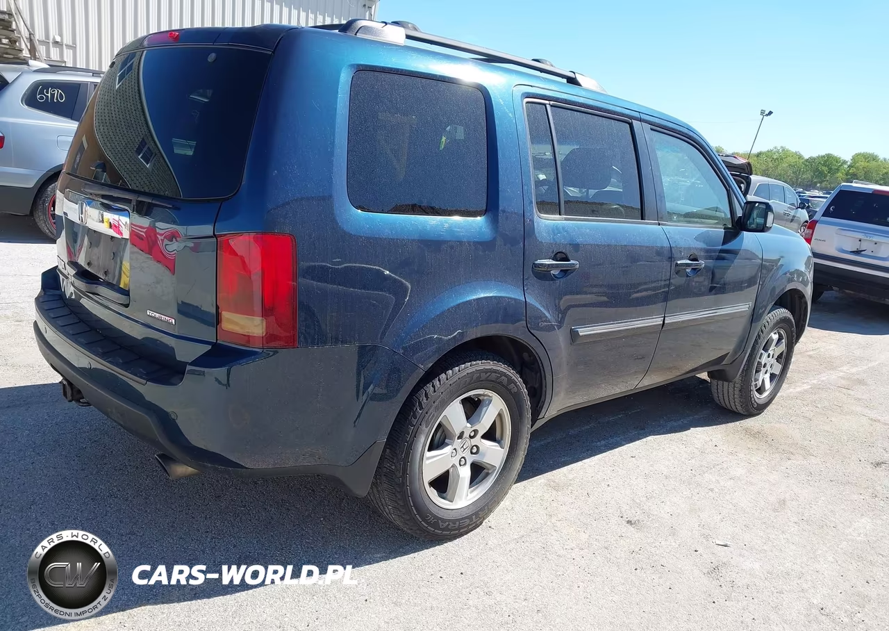 2009 Honda Pilot Touring VIN:5FNYF38949B005206 - 4