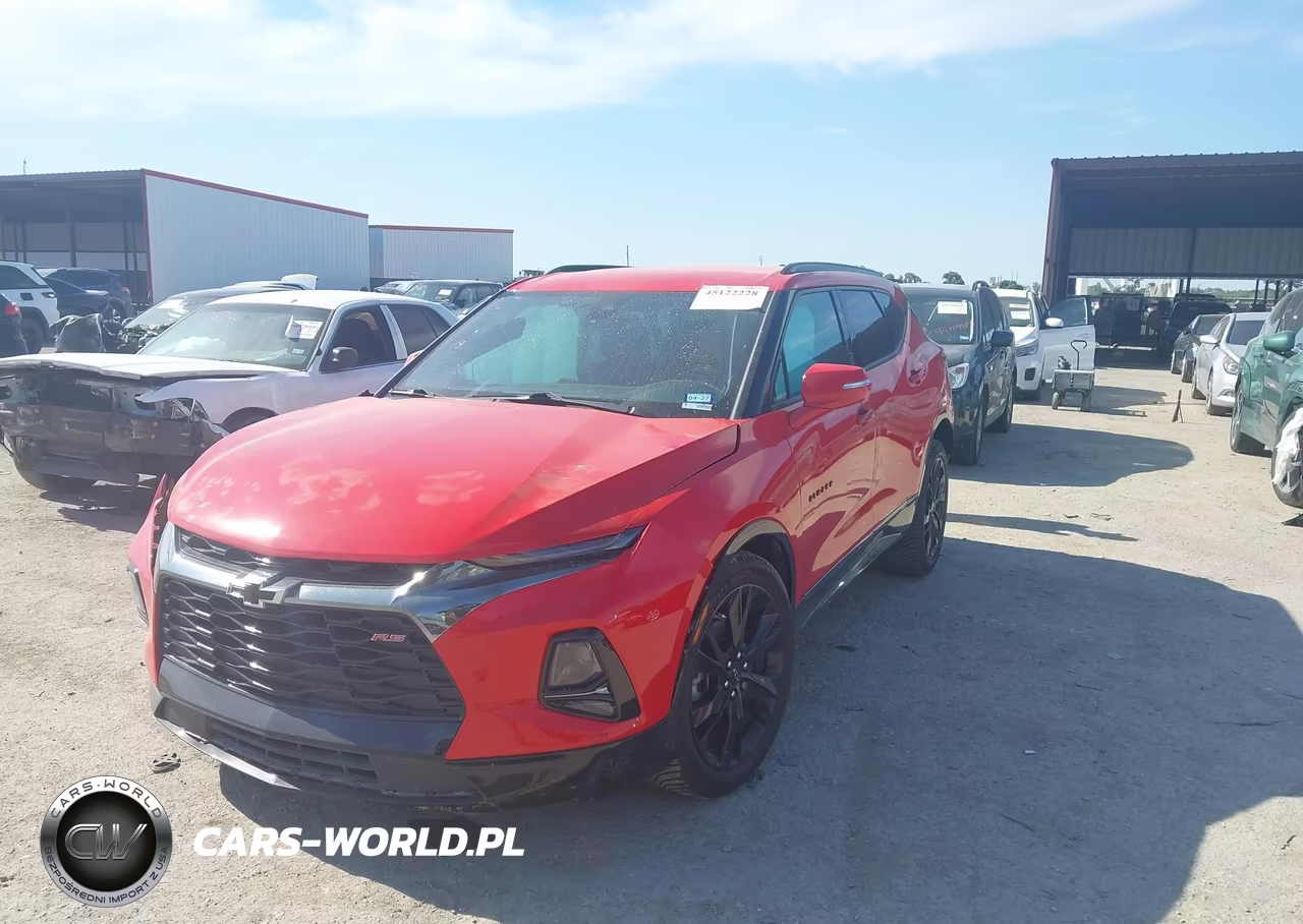 2022 Chevrolet Blazer Fwd Rs VIN:3GNKBERS1NS211591 - 2
