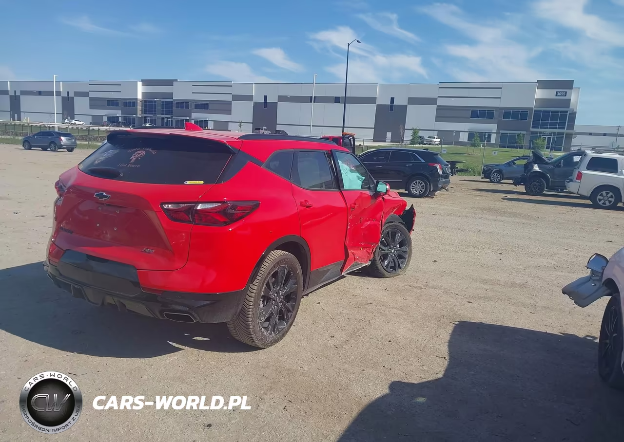 2022 Chevrolet Blazer Fwd Rs VIN:3GNKBERS1NS211591 - 4