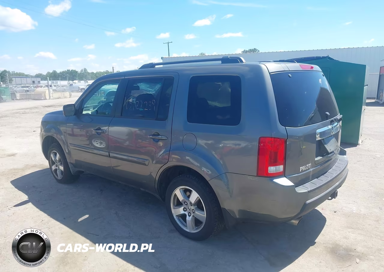 2009 Honda Pilot Ex-L VIN:5FNYF48699B021218 - 3