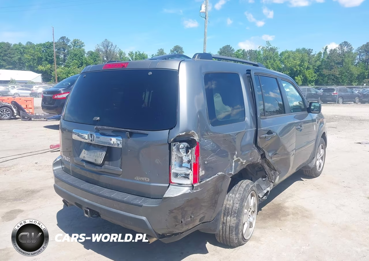 2009 Honda Pilot Ex-L VIN:5FNYF48699B021218 - 6