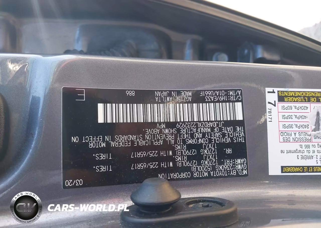 2020 Lexus Nx 300 VIN:JTJDARDZXL2232929 - 9
