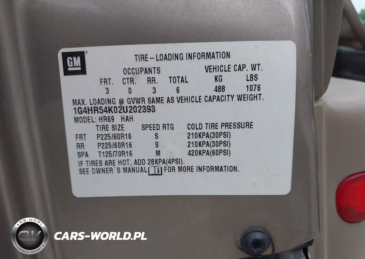 2002 Buick Lesabre Limited VIN:1G4HR54K02U202393 - 9