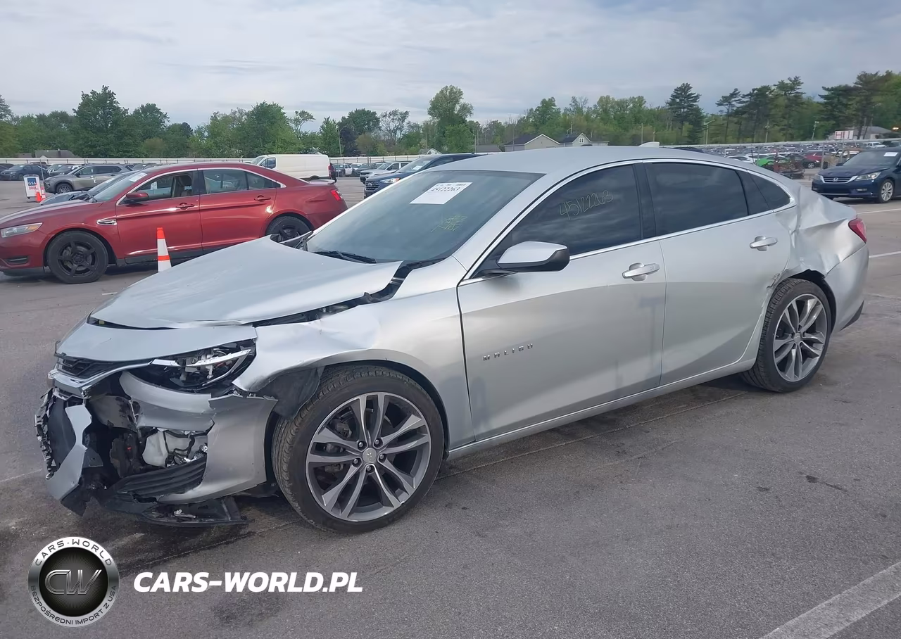 2021 Chevrolet Malibu Fwd Lt VIN:1G1ZD5ST4MF077997 - 2