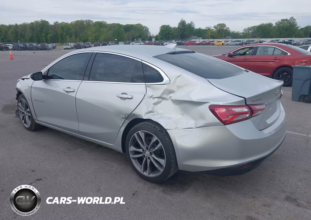 2021 Chevrolet Malibu Fwd Lt VIN:1G1ZD5ST4MF077997 - 3