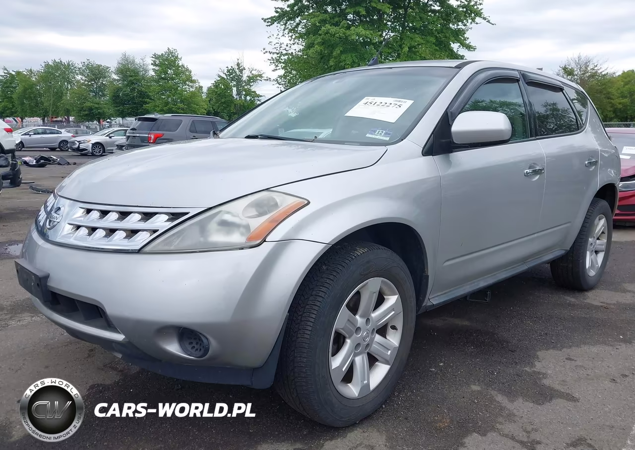 2006 Nissan Murano S VIN:JN8AZ08W96W518668 - 2