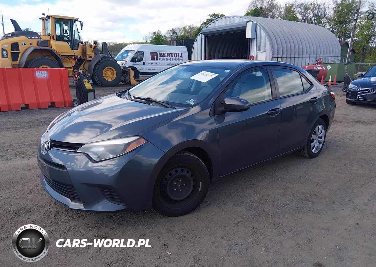 2014 Toyota Corolla Le VIN:2T1BURHE0EC038004 - 2