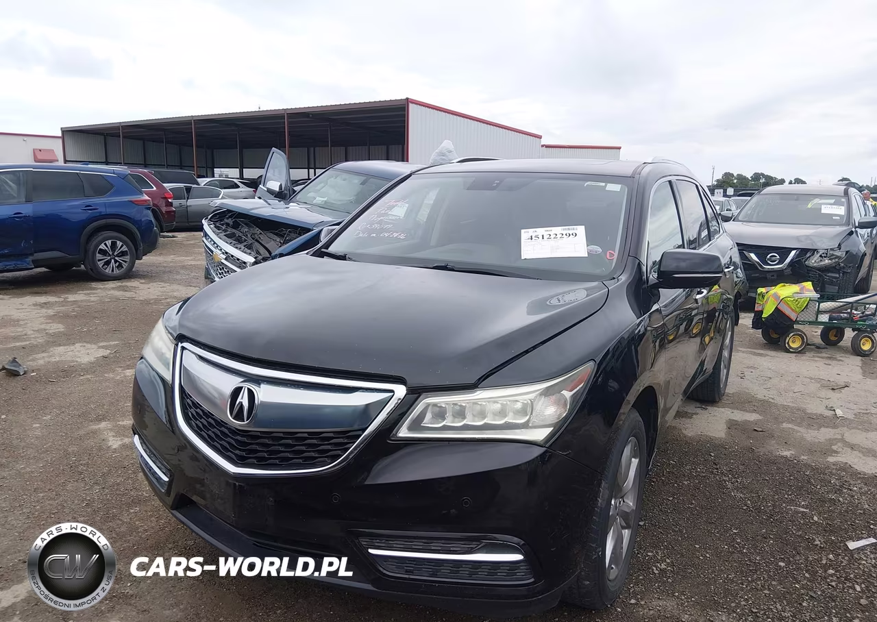 2014 Acura Mdx Advance Pkg W-Entertainment Pkg VIN:5FRYD3H87EB020384 - 2
