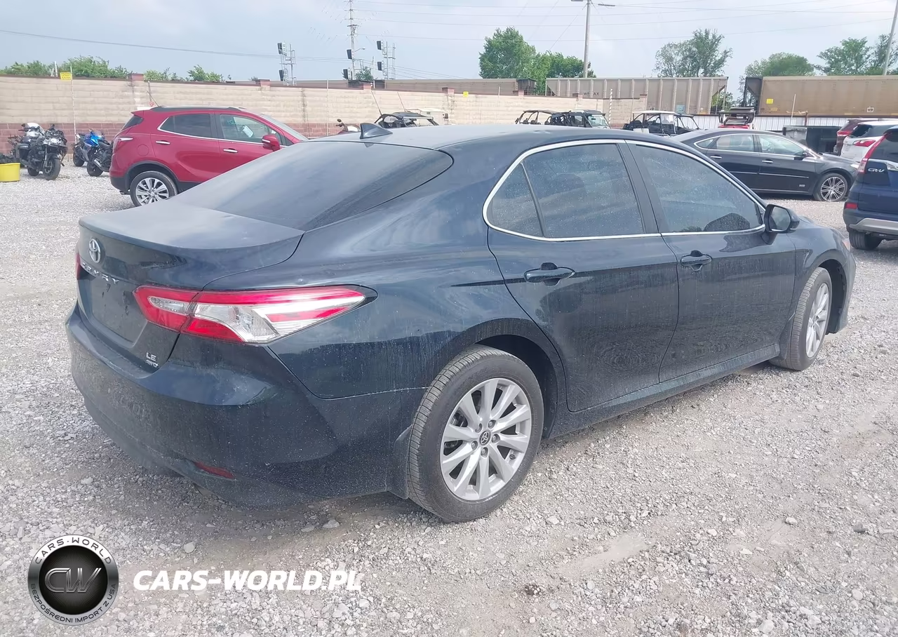 2020 Toyota Camry Le Awd VIN:4T1C11BK0LU014357 - 4