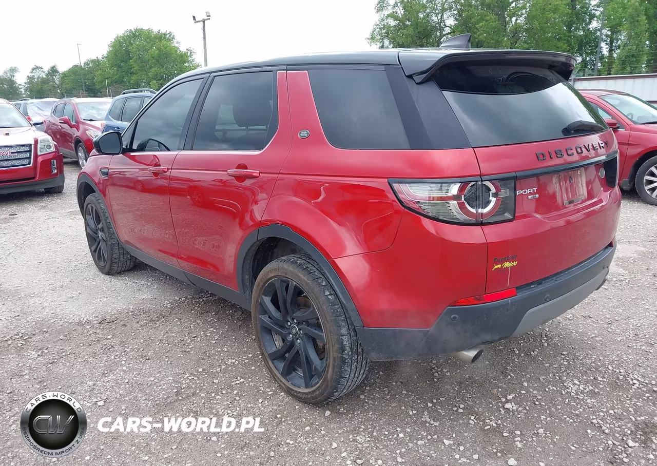 2017 Land Rover Discovery Sport Hse VIN:SALCR2BG0HH696101 - 3
