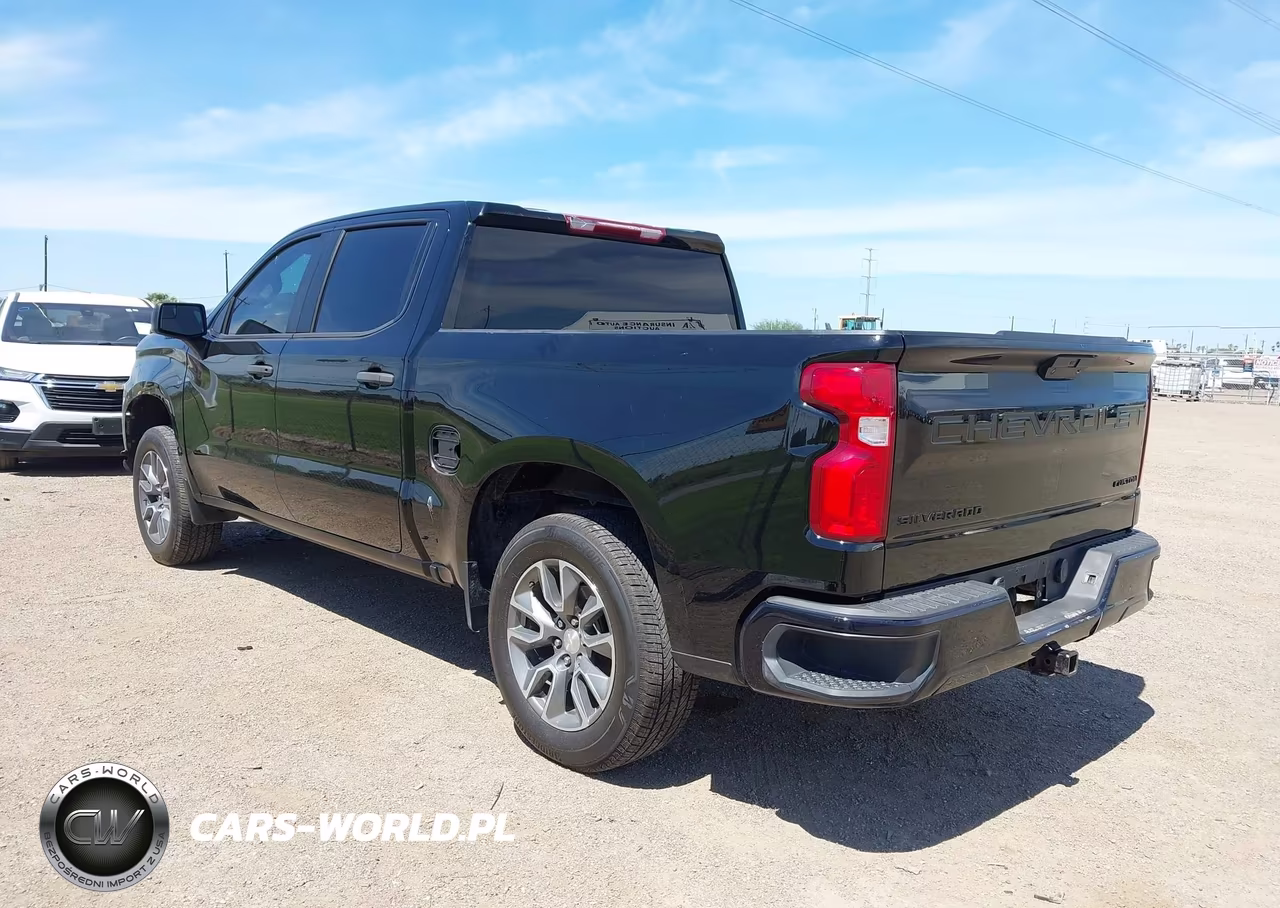 2020 Chevrolet Silverado 1500 2Wd Short Bed Custom VIN:1GCPWBEK2LZ277462 - 3