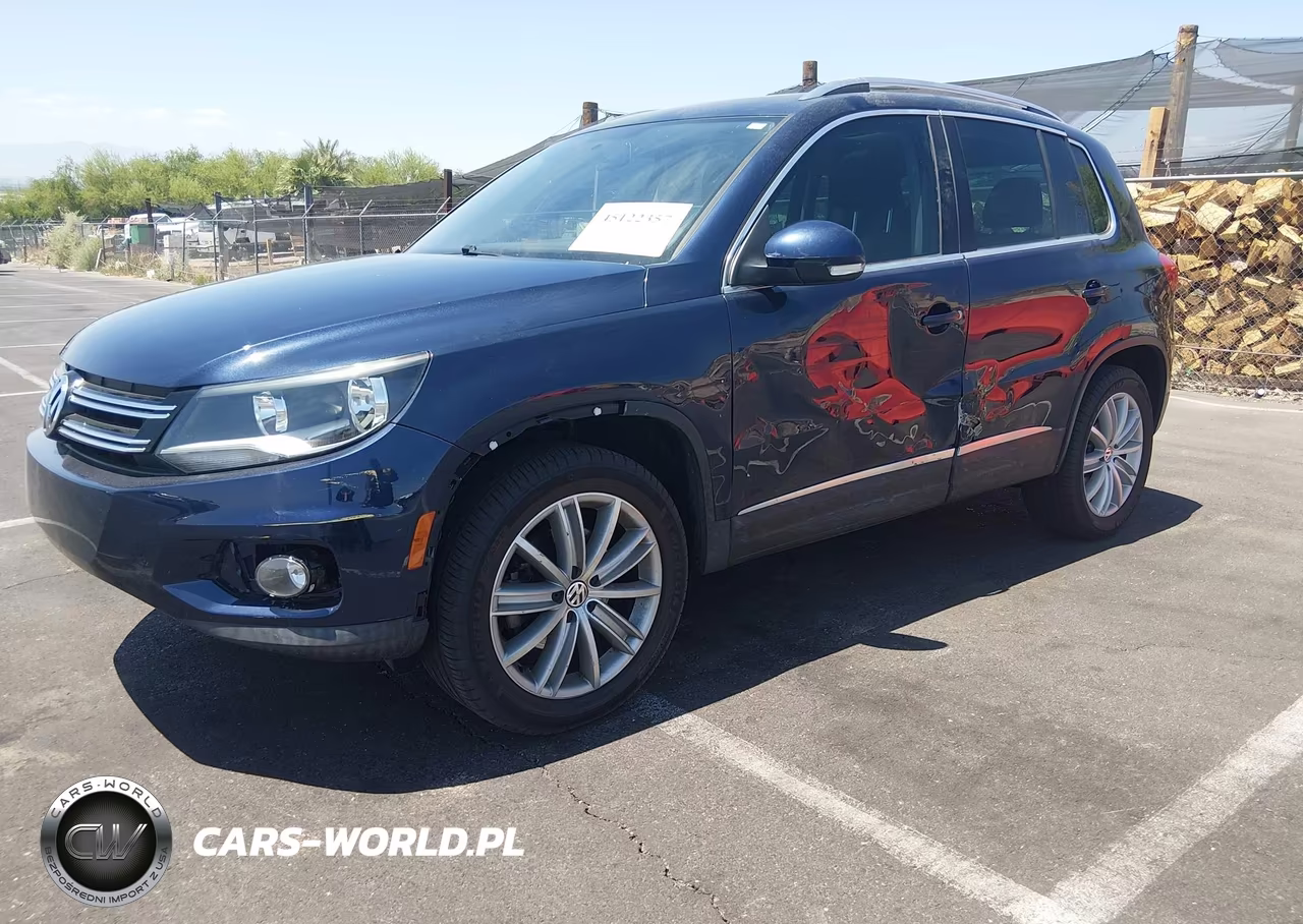 2014 Volkswagen Tiguan Sel VIN:WVGAV3AX7EW559659 - 2